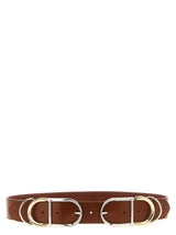 Brown Lamb Leather Regular Belt