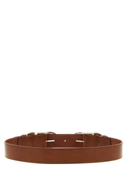 Brown Lamb Leather Regular Belt