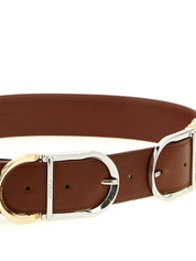 Brown Lamb Leather Regular Belt