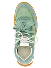 Bicolor Calfskin Sneakers
