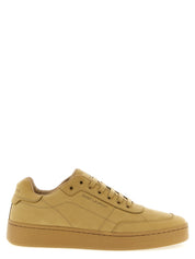 Beige Calfskin Sneakers