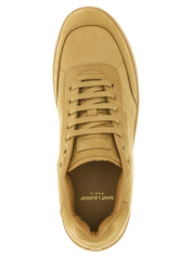 Beige Calfskin Sneakers