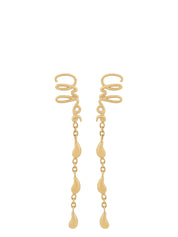 Chloé Gold Brass Earrings