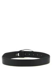 Black Leather Regular Belt