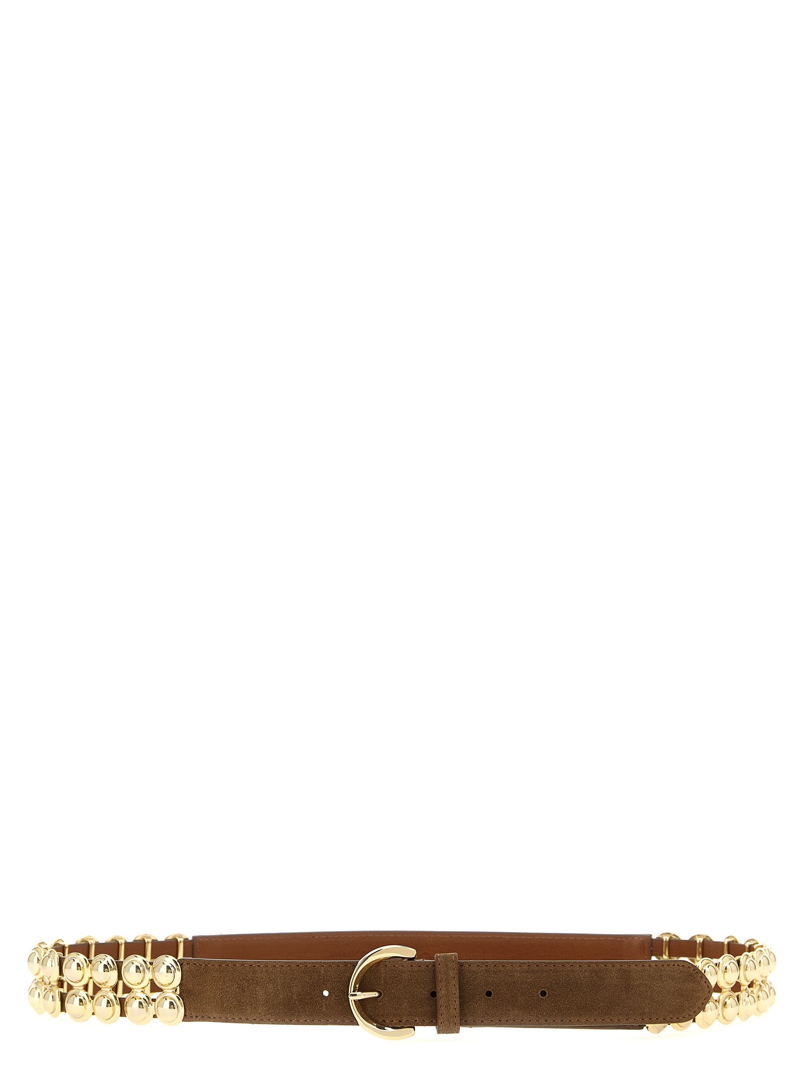 Brown Lamb Leather Regular Belt