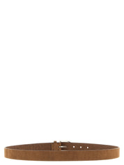 Brown Bull Skin Regular Belt