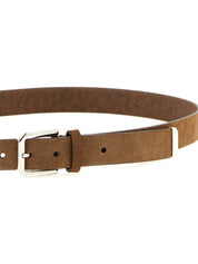Brown Bull Skin Regular Belt