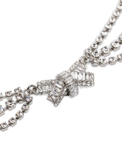 Silver Glass Necklace