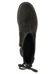 Brown Calfskin Ankle Boots