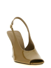 Bicolor Polyethylene High Heel Pumps