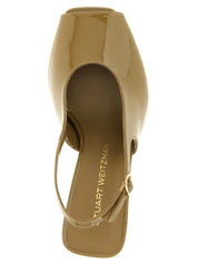 Bicolor Polyethylene High Heel Pumps