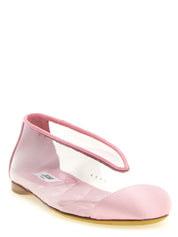Multicolor Pvc Ballet Flats