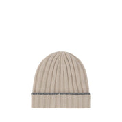 Brunello Cucinelli Beige Cashmere Beanie