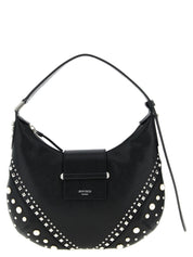 White Lamb Leather Shoulder Bag