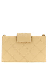 Beige Lamb Leather Cardholder