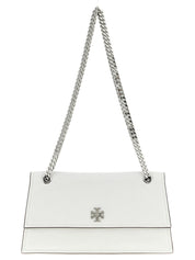 White Lamb Leather Shoulder Bag