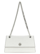 White Lamb Leather Shoulder Bag