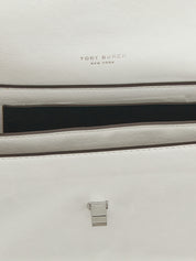 White Lamb Leather Shoulder Bag
