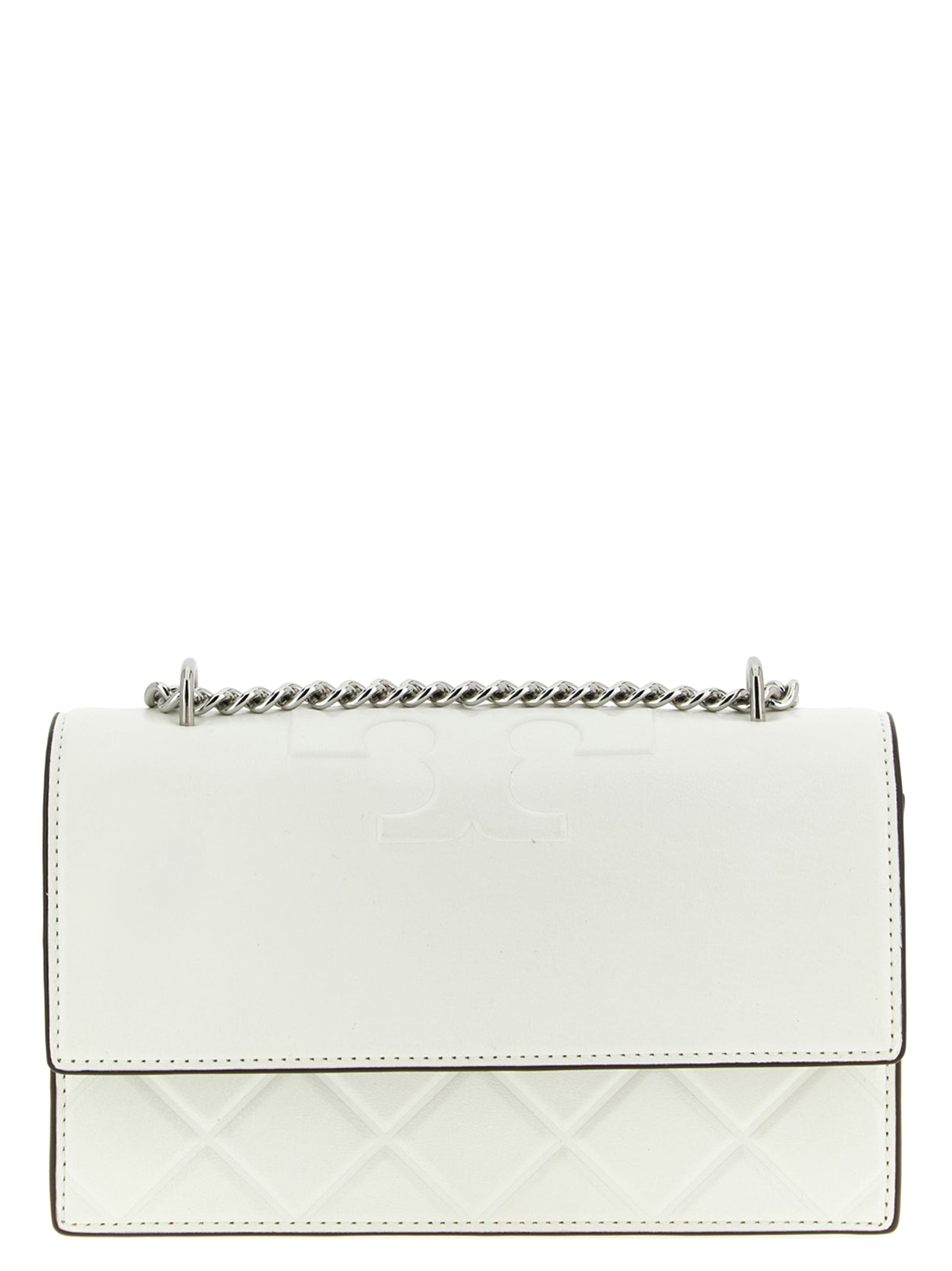 White Goatskin Crossbody Bag