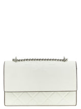 White Goatskin Crossbody Bag