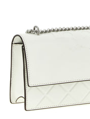 White Goatskin Crossbody Bag
