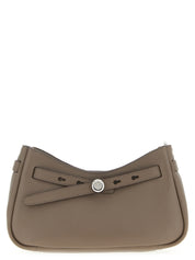 Brown Cowhide Shoulder Bag