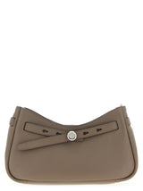 Brown Cowhide Shoulder Bag
