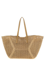 Beige Polyamide Shoulder Bag
