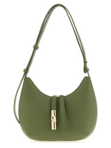 Bicolor Calfskin Shoulder Bag