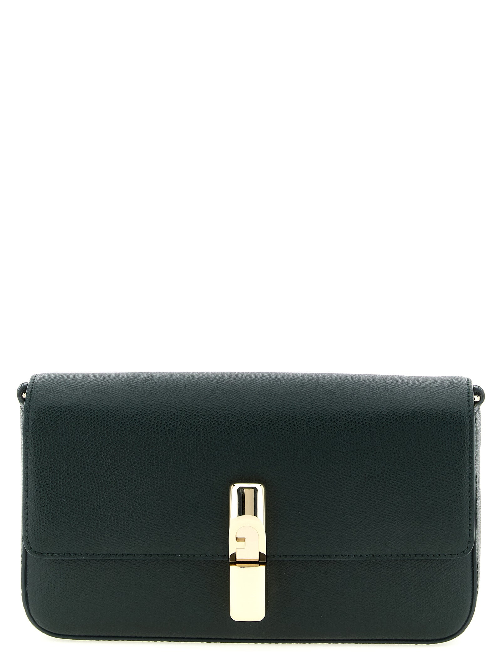 Bicolor Calfskin Crossbody Bag