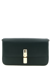 Bicolor Calfskin Crossbody Bag