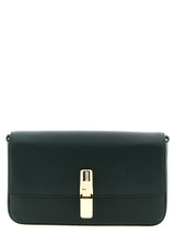 Bicolor Calfskin Crossbody Bag