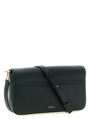 Bicolor Calfskin Crossbody Bag
