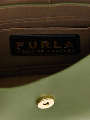 Bicolor Calfskin Shoulder Bag