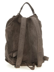 Brown Lamb Leather Backpack