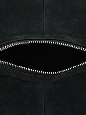 Black Cowhide Handbag