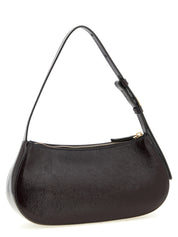Purple Calfskin Shoulder Bag