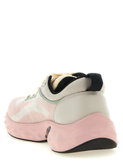 Multicolor Tencel Athletic Sneakers