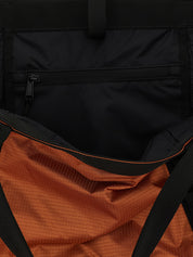 Orange Nylon Tote Bag