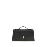 Black Calf Leather Bos Taurus Handbag