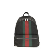 Black Fabric Backpack