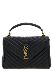 Black Calfskin Crossbody Bag