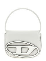 Diesel White Cowhide Handbag