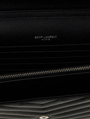 Saint Laurent Black Calfskin Clutch Bag
