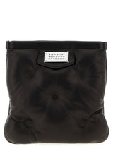 Black Lambskin Crossbody Bag