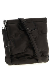Black Lambskin Crossbody Bag