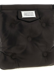 Black Lambskin Crossbody Bag