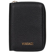 Versace Black Leather Wallet