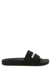 Balenciaga Bicolor Plastic Slides