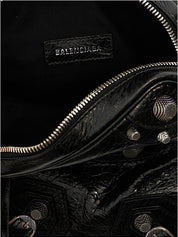 Black Lamb Leather Crossbody Bag